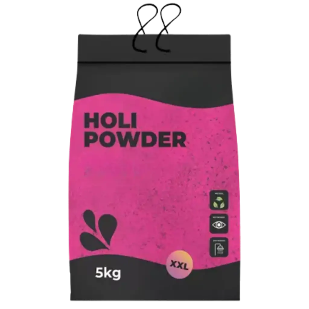 Holi-Pulver ROSA – 5-kg-Beutel