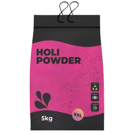 Holi-Pulver ROSA – 5-kg-Beutel