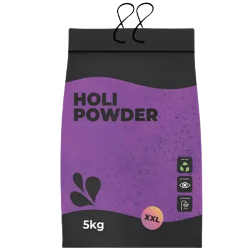 Holi-Pulver VIOLETT – 5-kg-Beutel