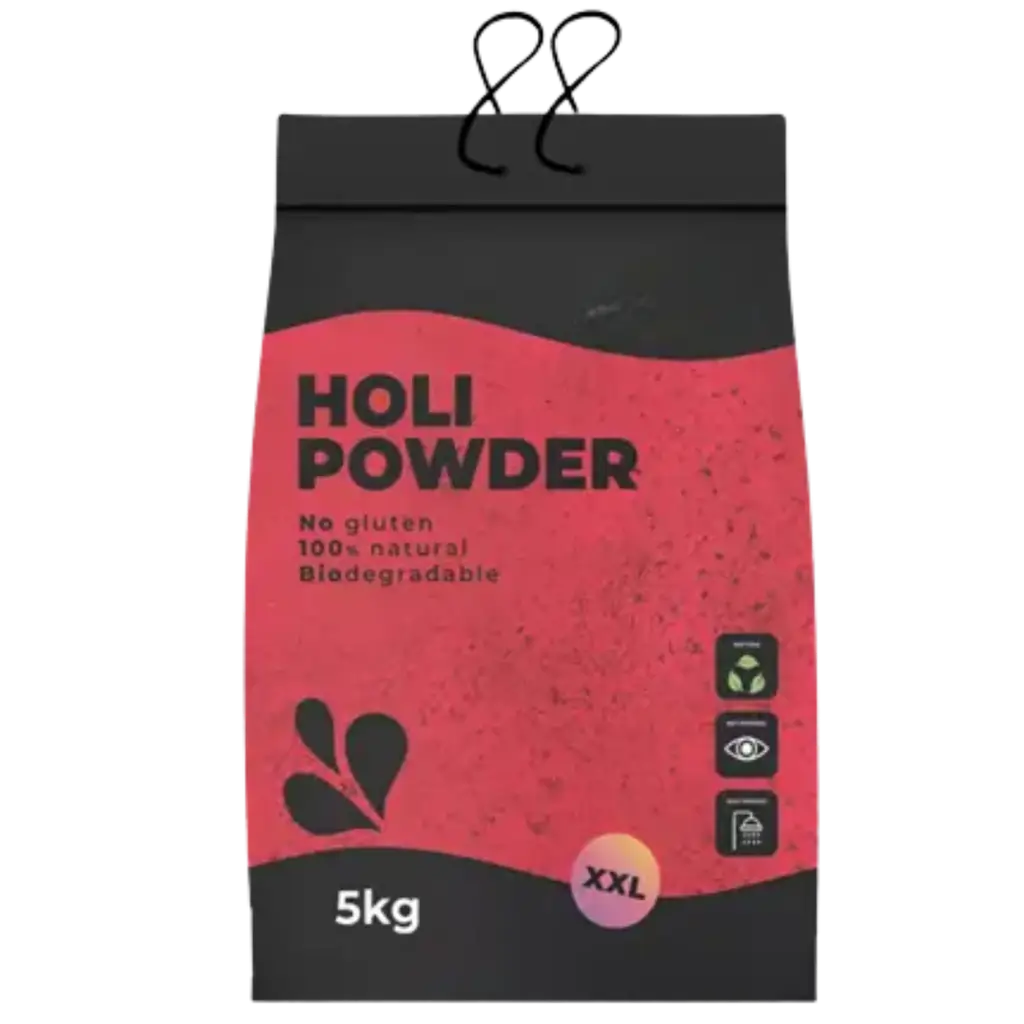 Holi-Pulver ROT – 5-kg-Beutel