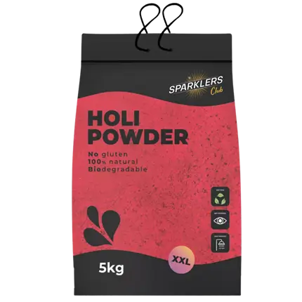 Holi-Pulver ROT – 5-kg-Beutel