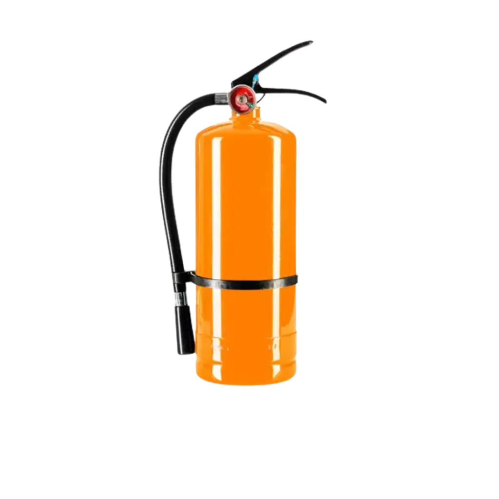 Holi-Pulverfeuerlöscher Orange – 5 kg