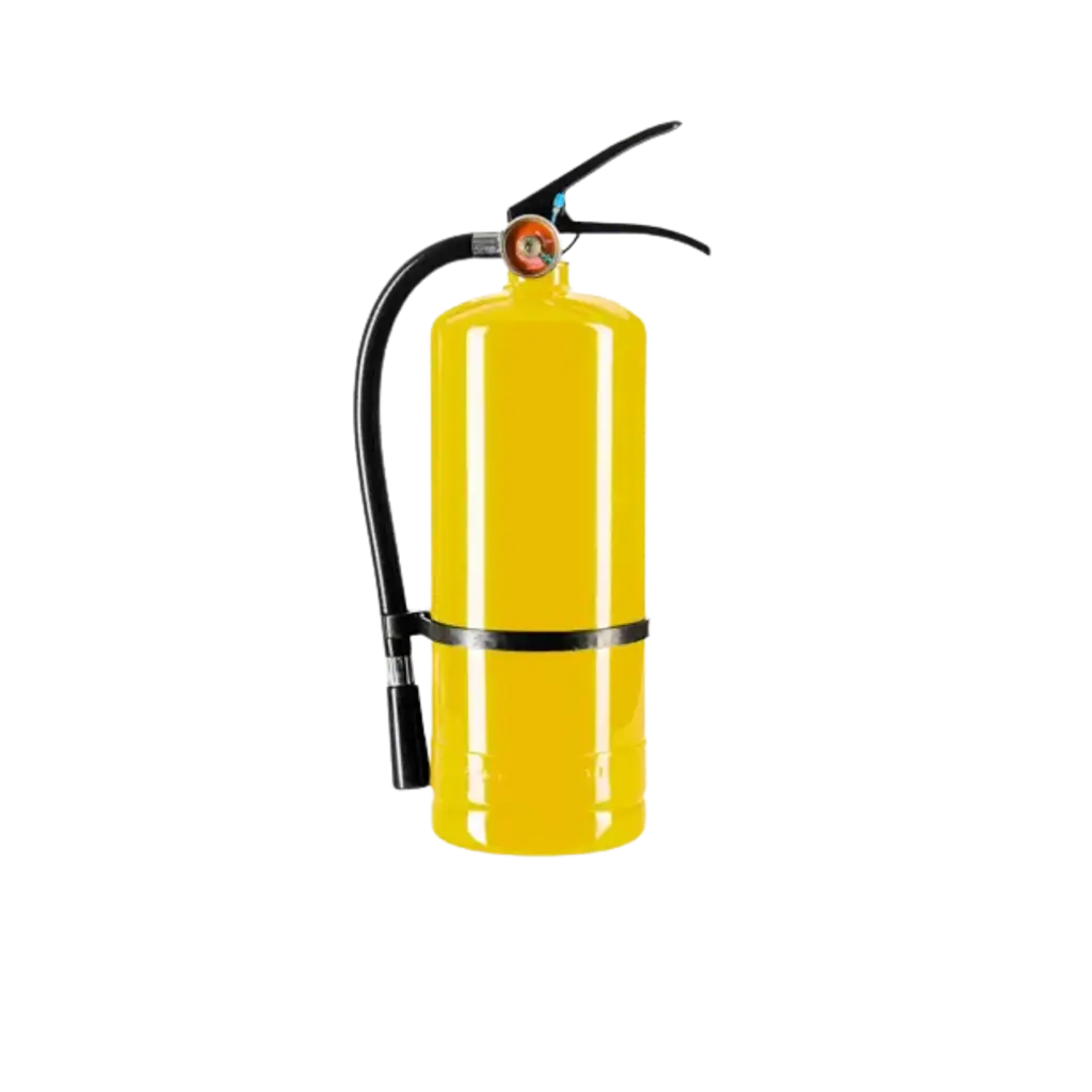 Holi-Pulverfeuerlöscher, gelb – 5 kg