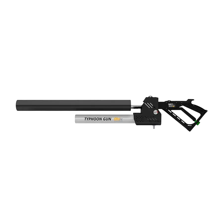 OhFx® TYPHOON GUN – Pistole für T-Shirts, Konfetti und Holi-Pulver
