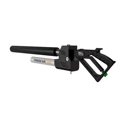 OhFx® TYPHOON GUN – Pistole für T-Shirts, Konfetti und Holi-Pulver