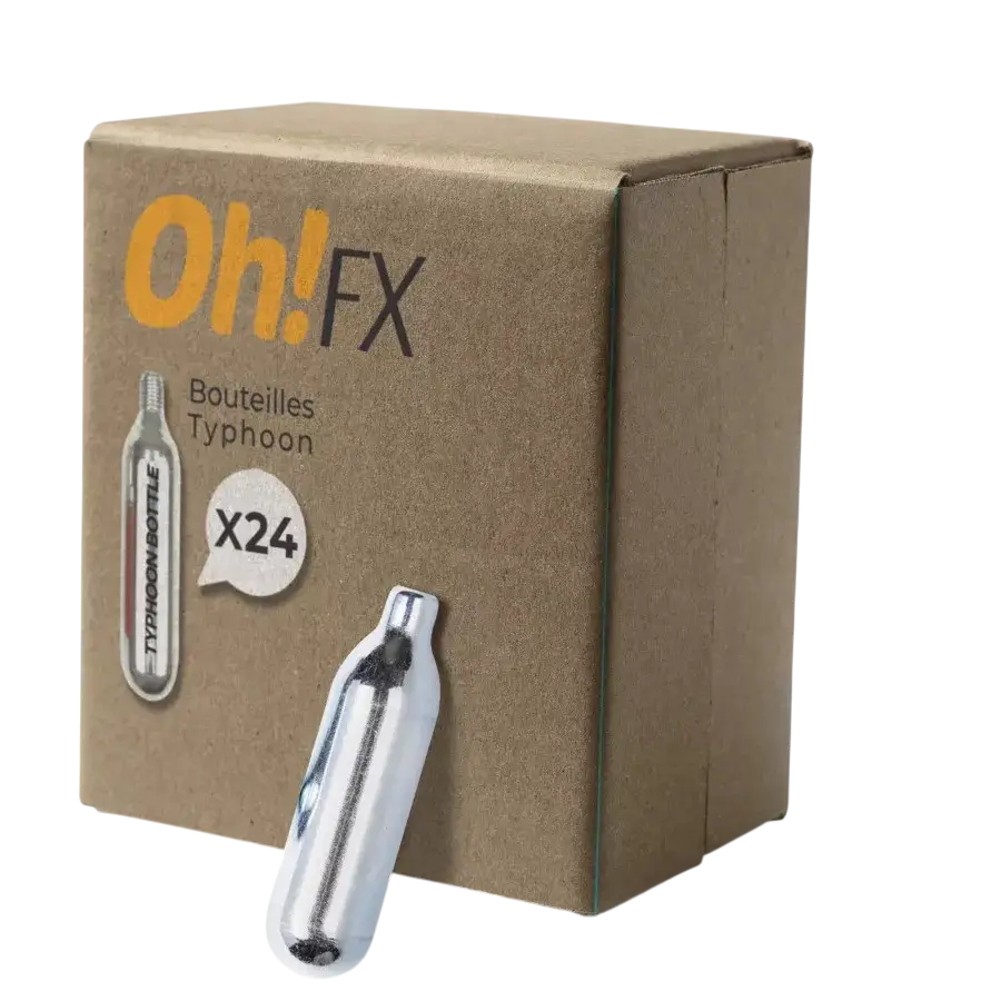OhFx® Typhoon-Flaschen für die Typhoon Gun – 24er-Pack