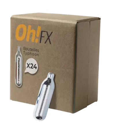 OhFx® Typhoon-Flaschen für die Typhoon Gun – 24er-Pack