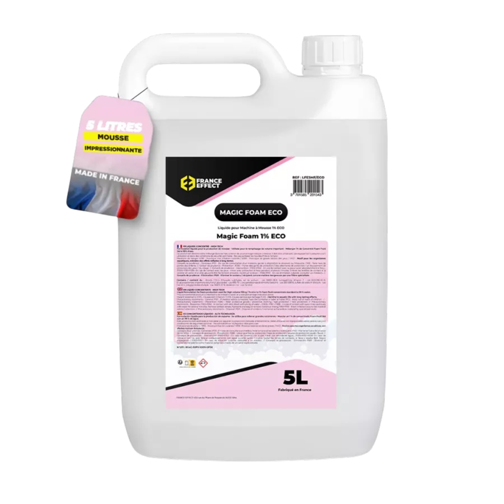 1 %-iges Schaumkonzentrat für Schaummaschinen – Magic Foam® ECO, 5 l