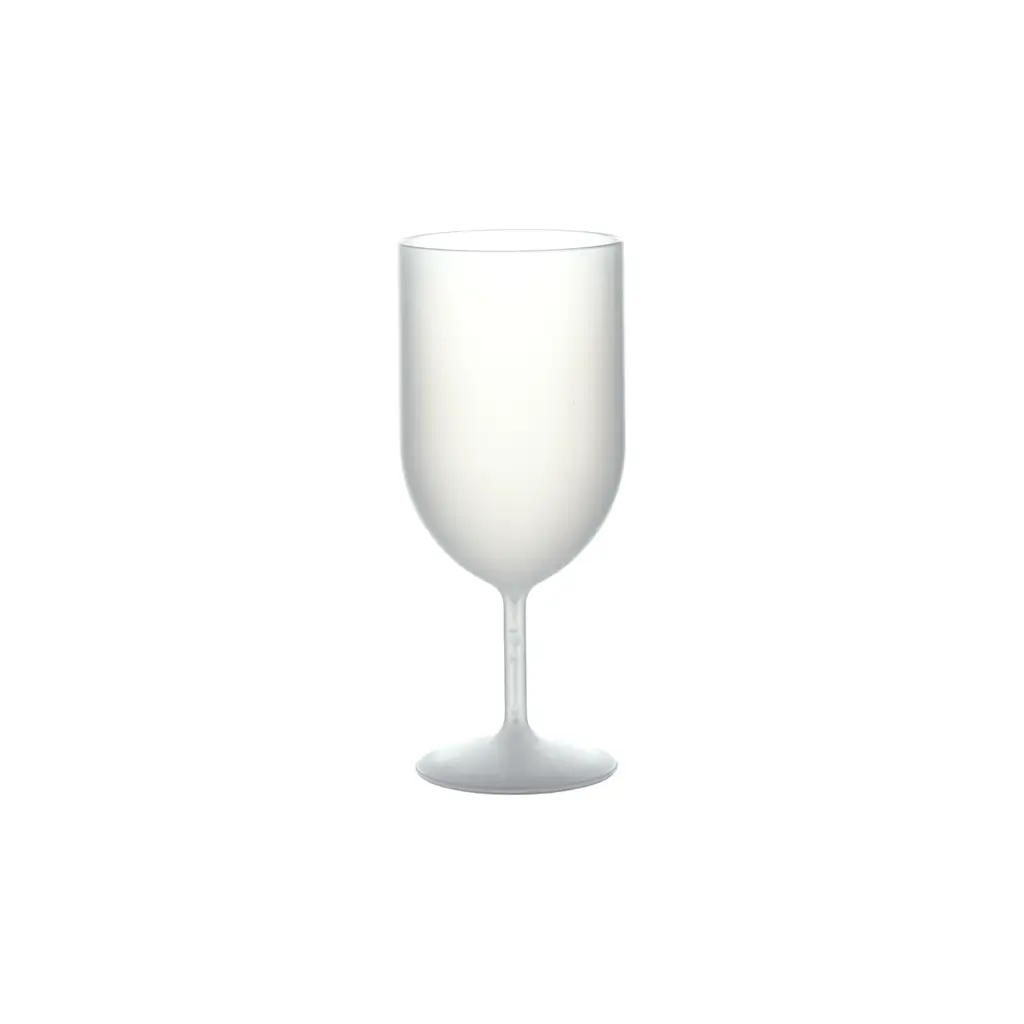 20er-Set Ecocup-Weingläser mit Frost-Effekt, 12 cl (18 cl randvoll), wiederverwendbar – für Wein, Verkostung, Aperitif