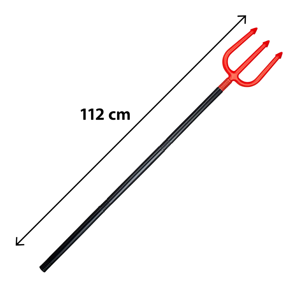 Teufelsdreizack 112 cm – Halloween-Kostümzubehör