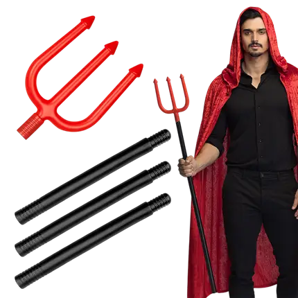 Teufelsdreizack 112 cm – Halloween-Kostümzubehör