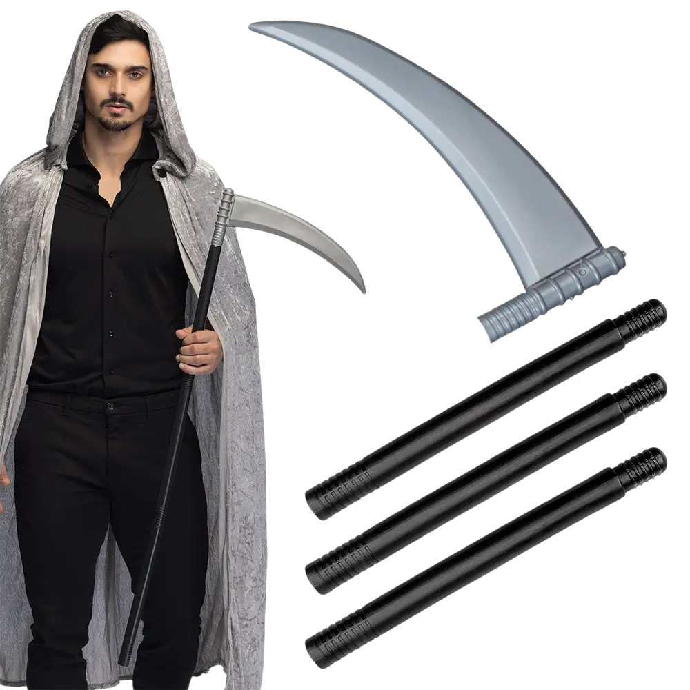 Sensenmann-Sensen 101 cm – Halloween-Requisite