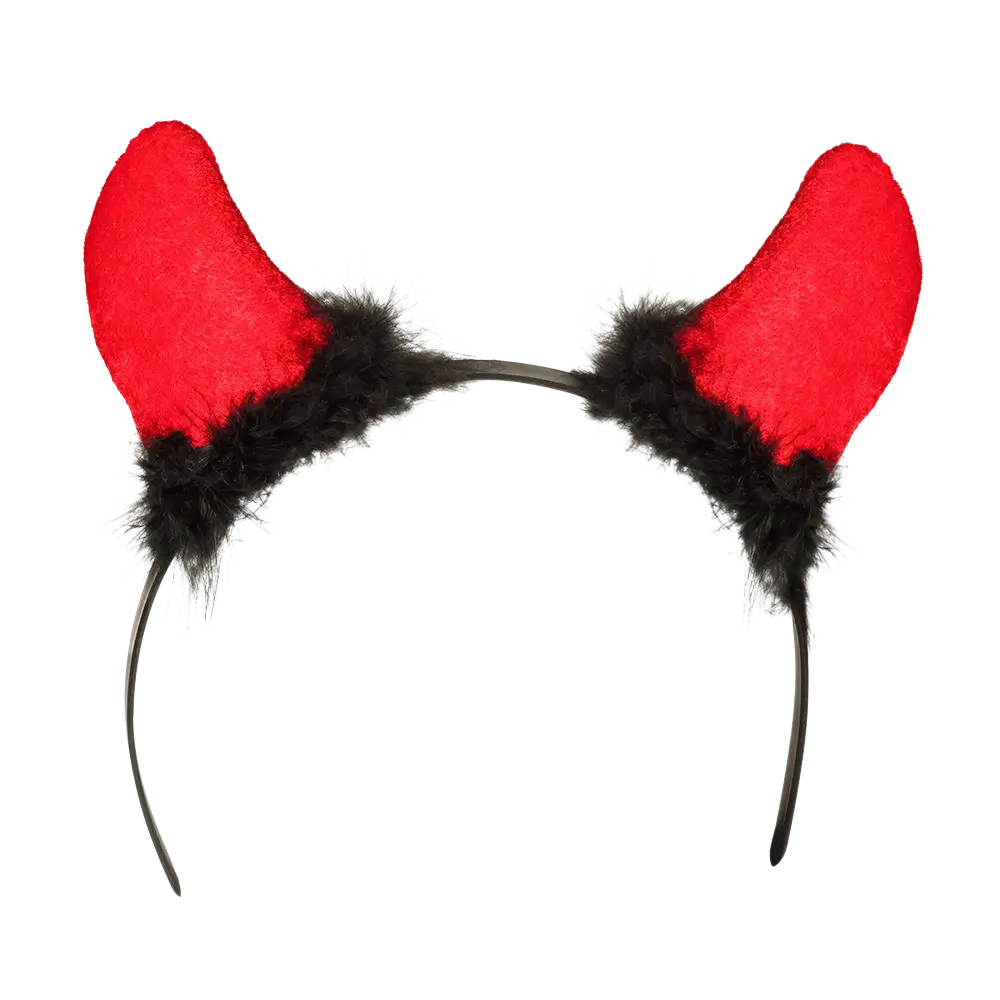 Stirnband mit Teufelshörnern – Halloween-Accessoire
