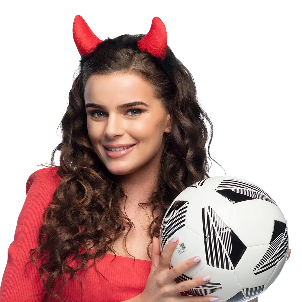 Stirnband mit Teufelshörnern – Halloween-Accessoire