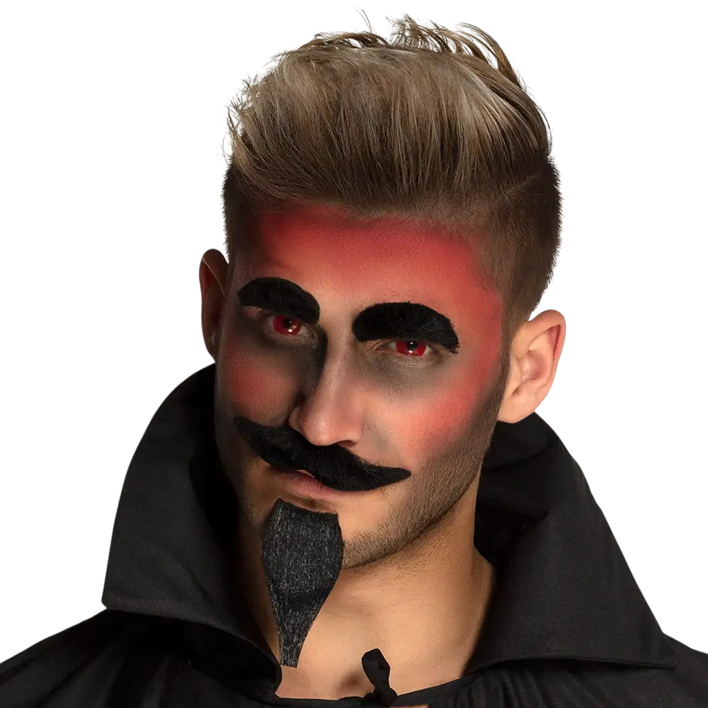 Teufelsrote Kontaktlinsen – Halloween-Kontaktlinsen