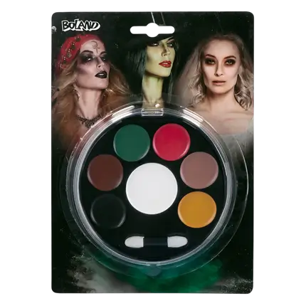 Halloween-Make-up-Palette – Gesichts-Make-up-Set