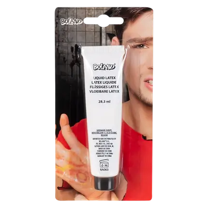 Flüssiges Latex 28 ml – Halloween-Make-up für Spezialeffekte