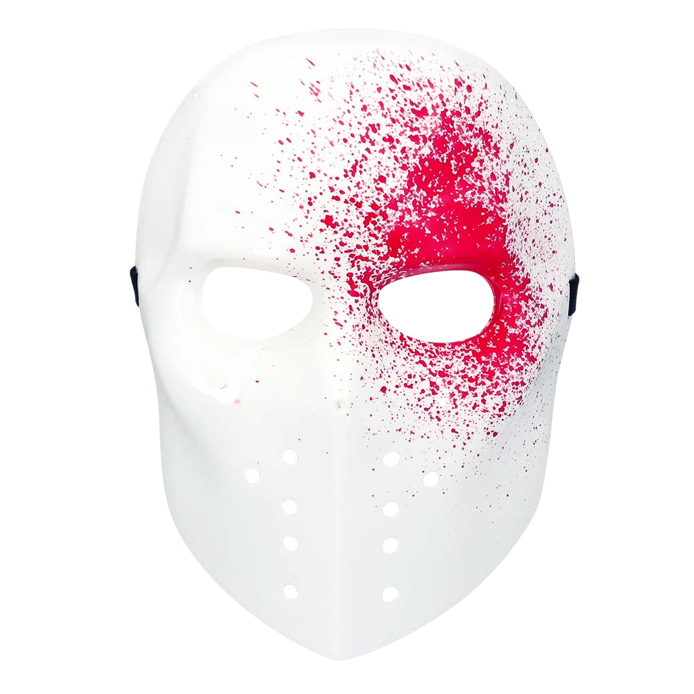 Blutige Killer-Maske – Halloween-Horror-Maske
