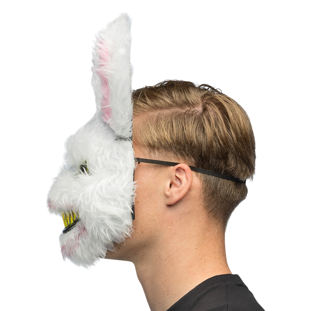 Plüschmaske „Killer-Hase“ – Halloween