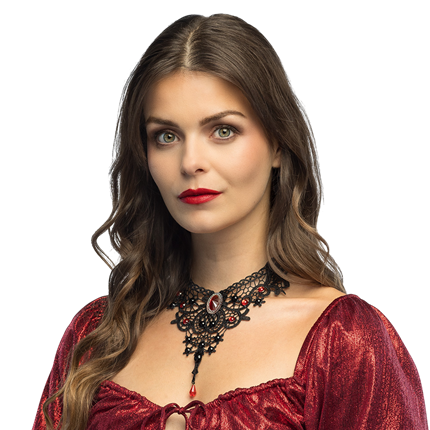 Vampir-Halskette – Halloween-Kostümzubehör