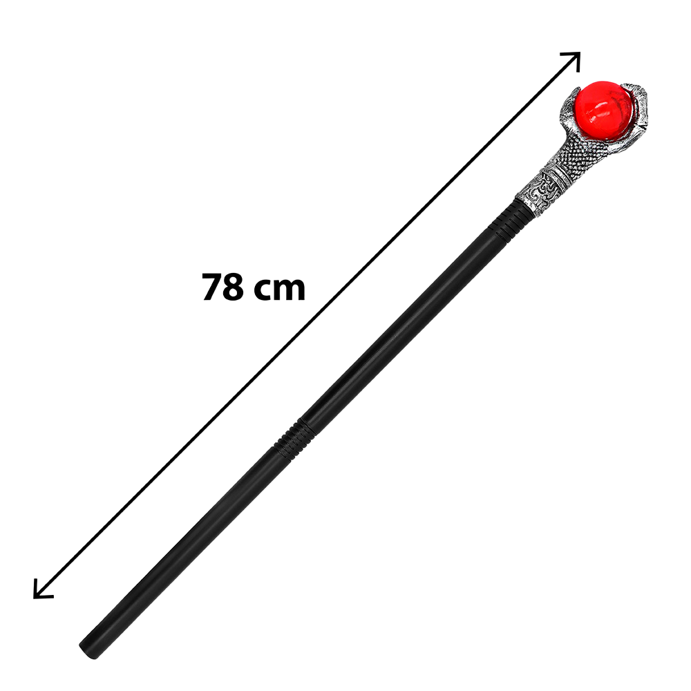 Vampir-Zepter 78 cm – Halloween-Kostümzubehör