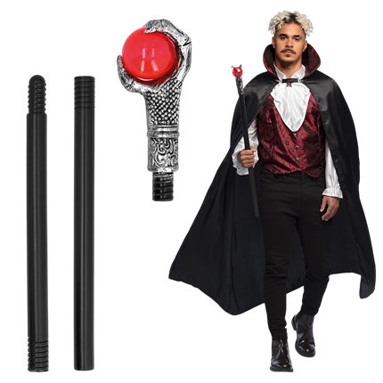 Vampir-Zepter 78 cm – Halloween-Kostümzubehör