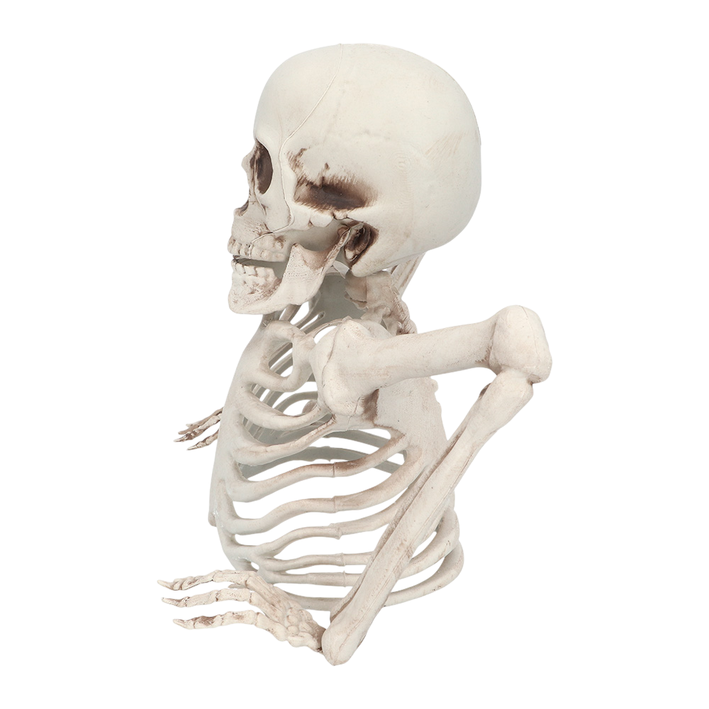 Skelett, das aus dem Boden ragt, 20 cm – Halloween-Dekoration