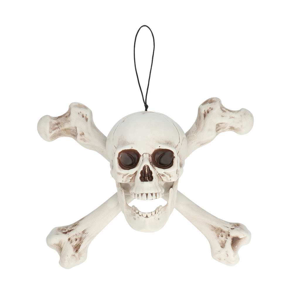 Riesiger Totenkopf 37 x 31 x 15 cm – Halloween-Dekoration