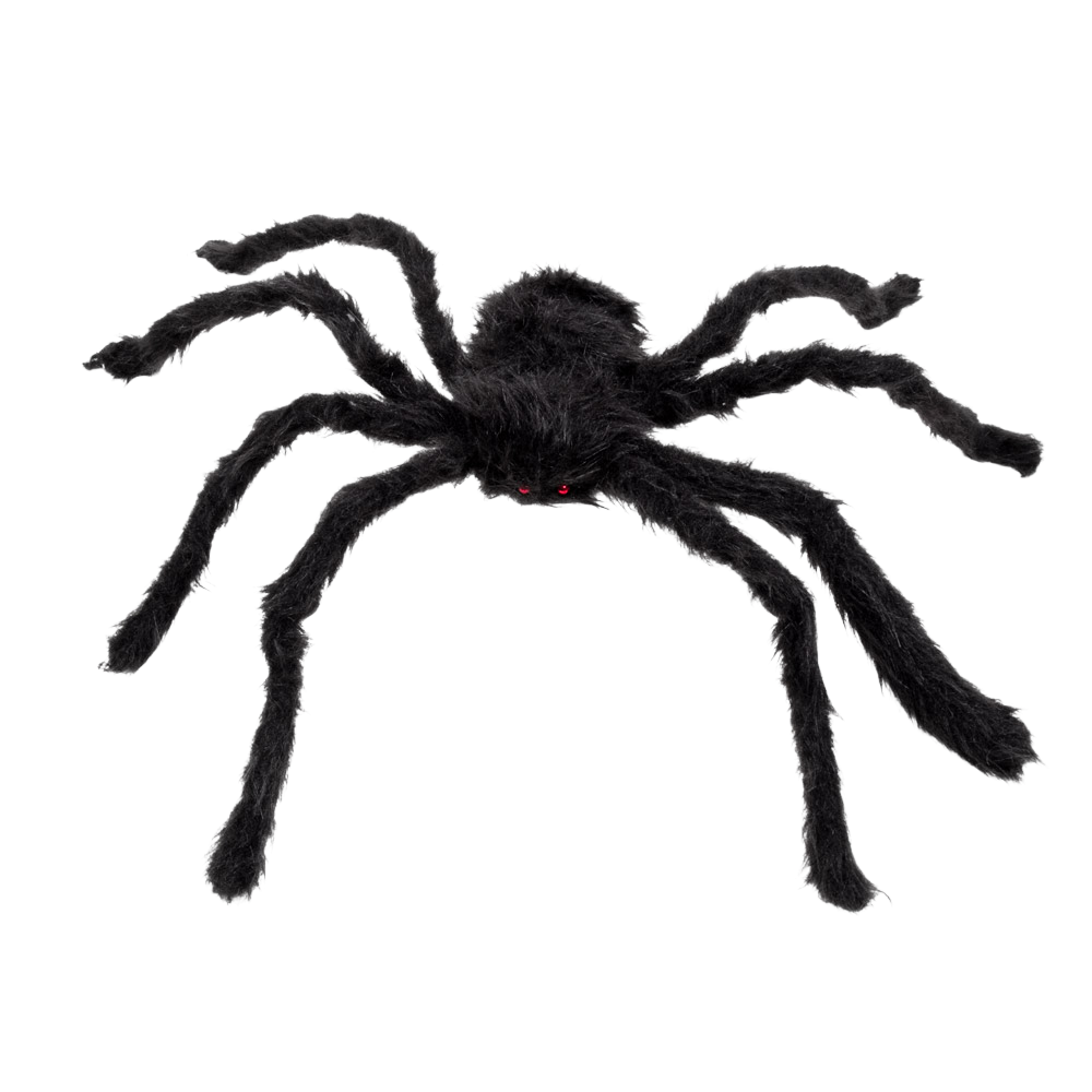 Riesige haarige Spinne, 50 x 65 cm – Halloween-Dekoration
