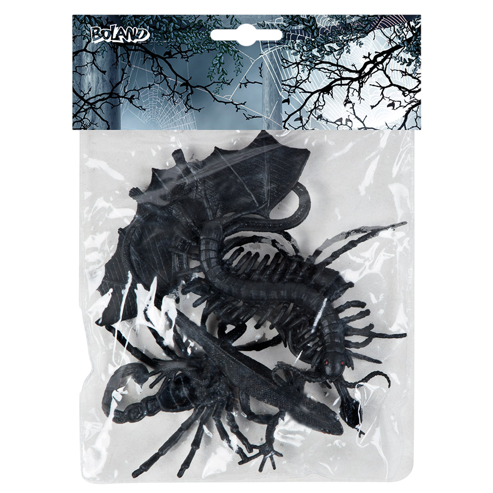 6er-Set gruselige Kreaturen – Halloween-Dekoration
