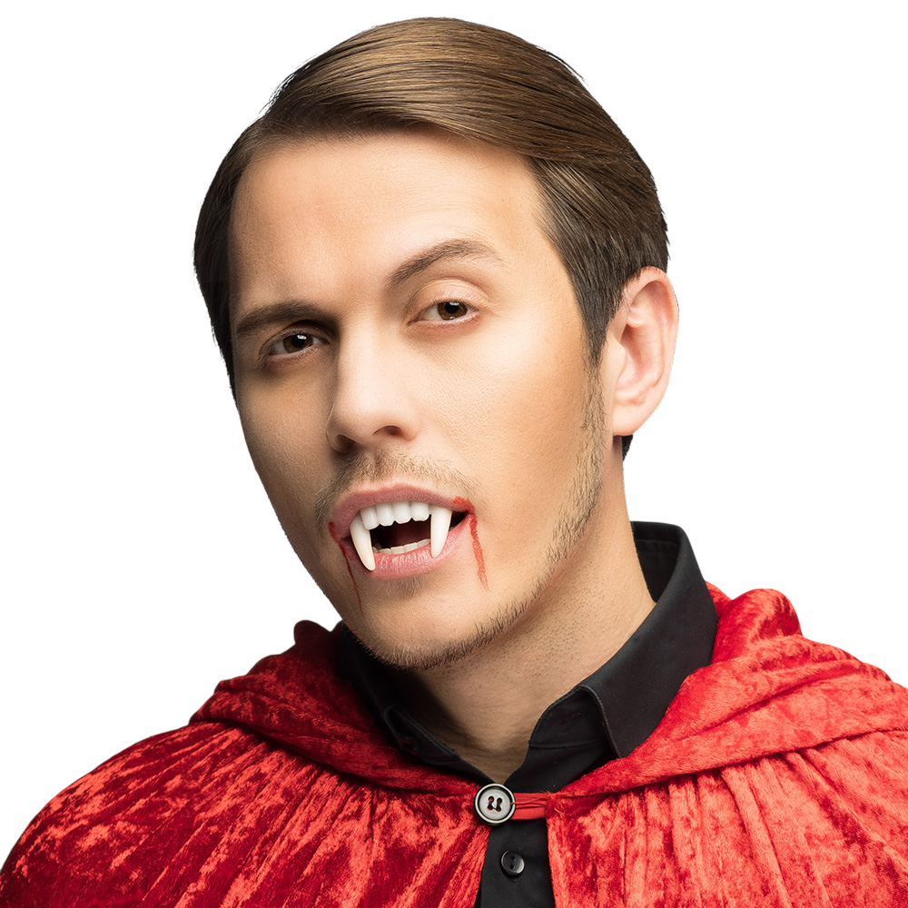 Vampirzähne – Halloween-Kostümzubehör