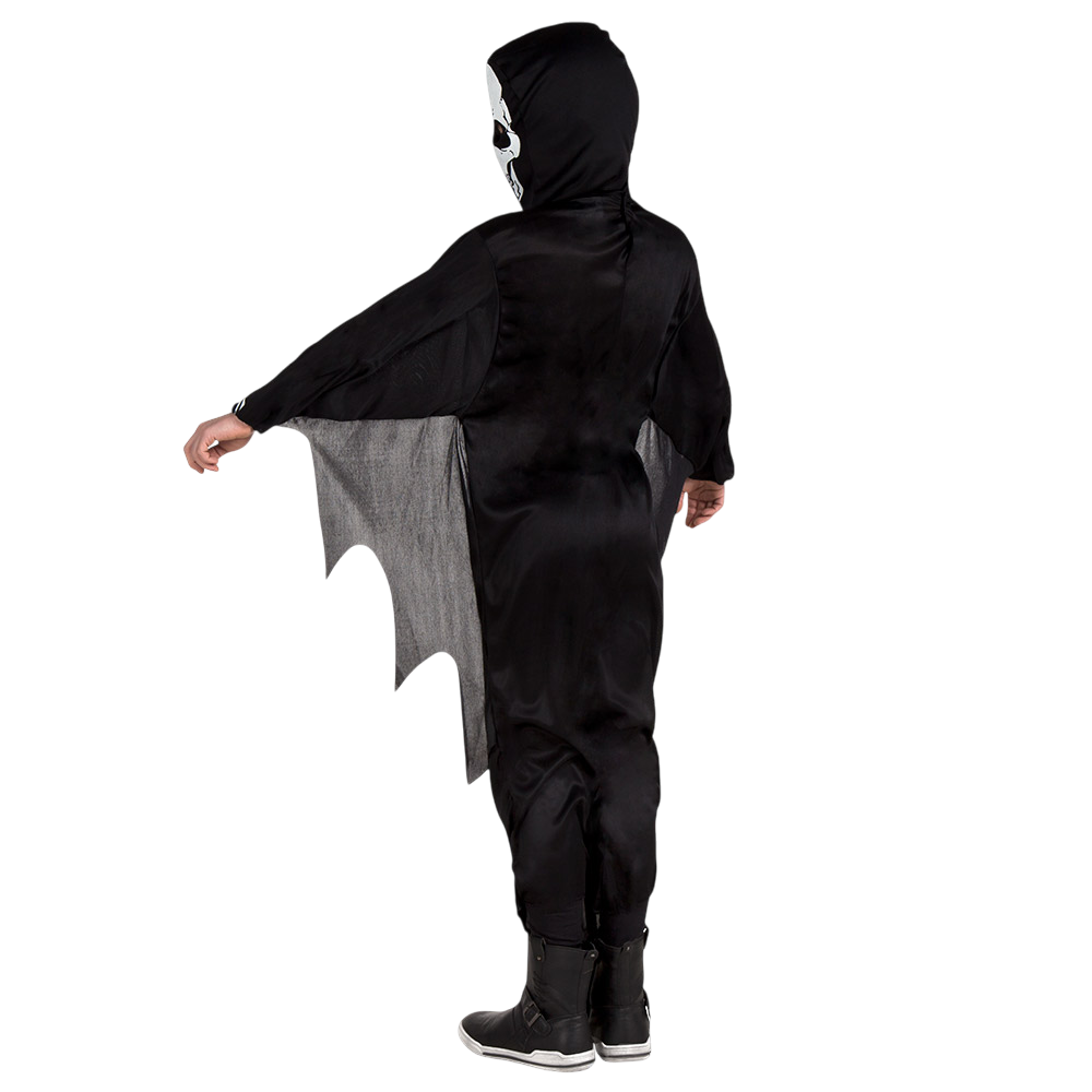 Gruseliges Skelett-Kostüm für Kinder von 10 bis 12 Jahren – Halloween
