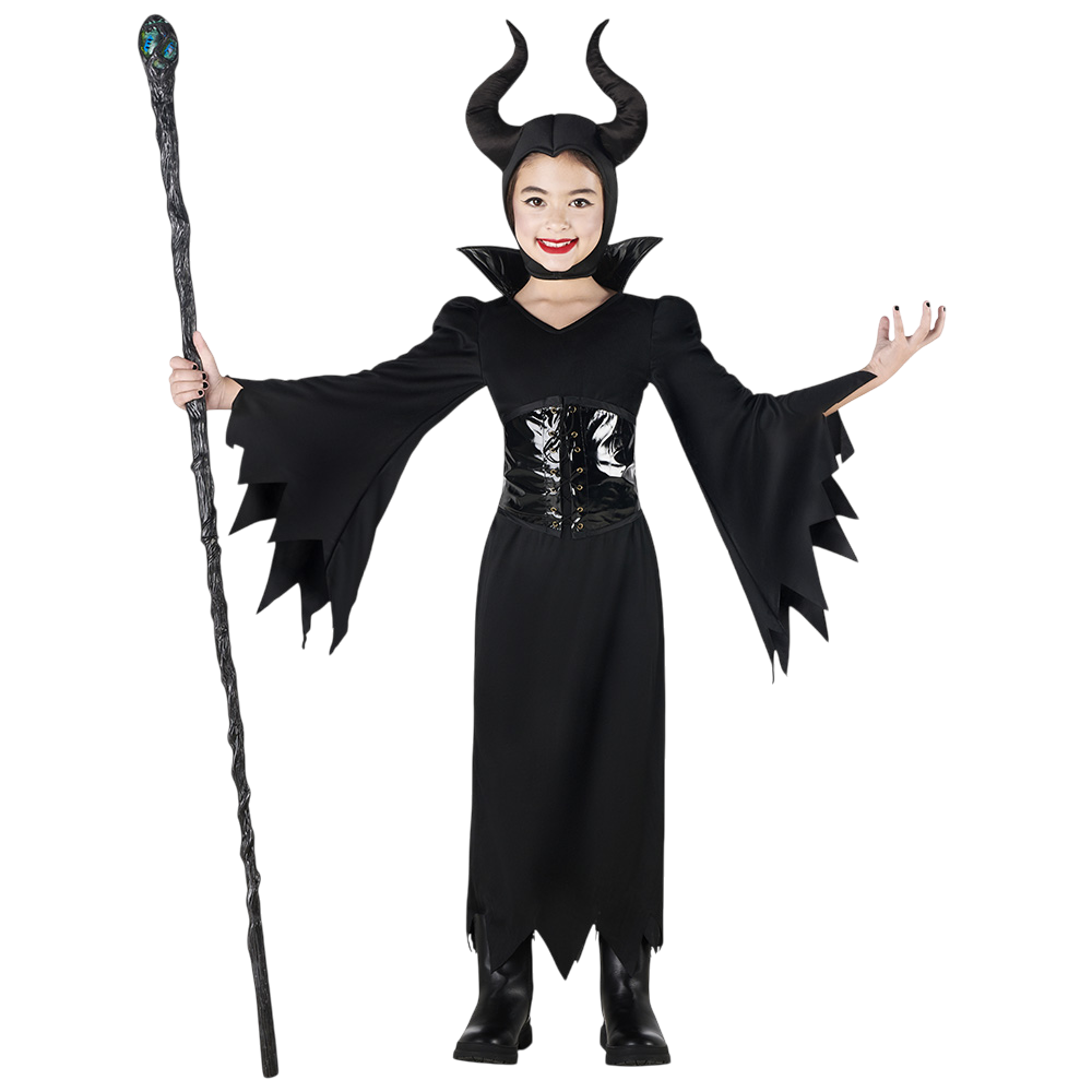 Kostüm „Böse Königin“ für Mädchen von 10 bis 12 Jahren – Halloween