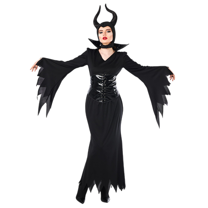 Kostüm „Böse Königin“ für Damen, Größe M/L – Halloween