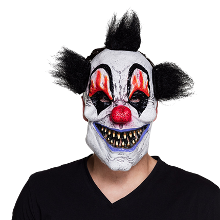 Gruselige Clown-Latexmaske – Halloween