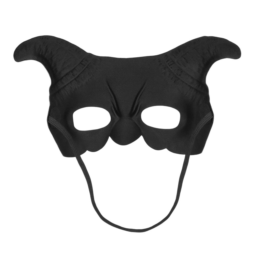Dämonen-Halbmaske – Halloween-Maske