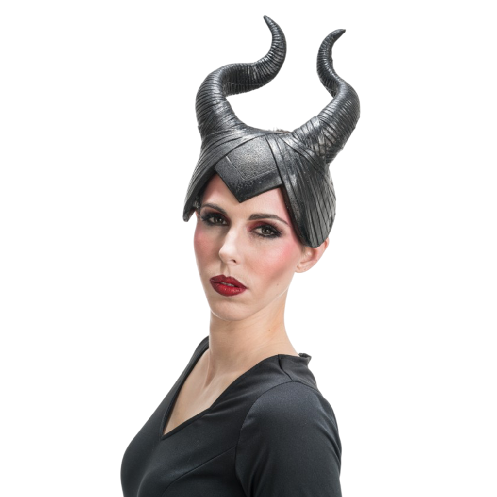 Teufelshörner aus Latex, 20 x 29 cm – Halloween-Accessoire