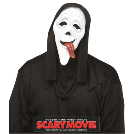 „Scary Movie Wazzup“-Maske – Halloween-Kostüm