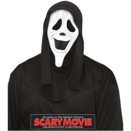 „Scary Movie“-Smiley-Maske – Halloween-Kostüm