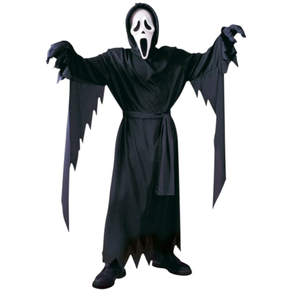 3-teiliges „Ghost Face“-Dekoset, 152 cm – Halloween