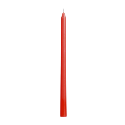 2er-Set rote Fackelkerzen, 30 cm – Halloween-Dekoration