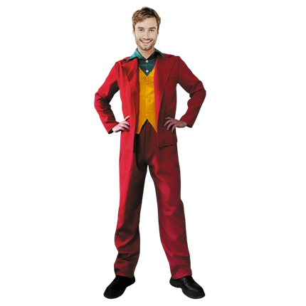 Verrückter Clown-Kostüm – Halloween-Kostüm