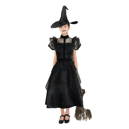 Kostüm „Gothic-Hexe“ für 13- bis 15-Jährige – Halloween