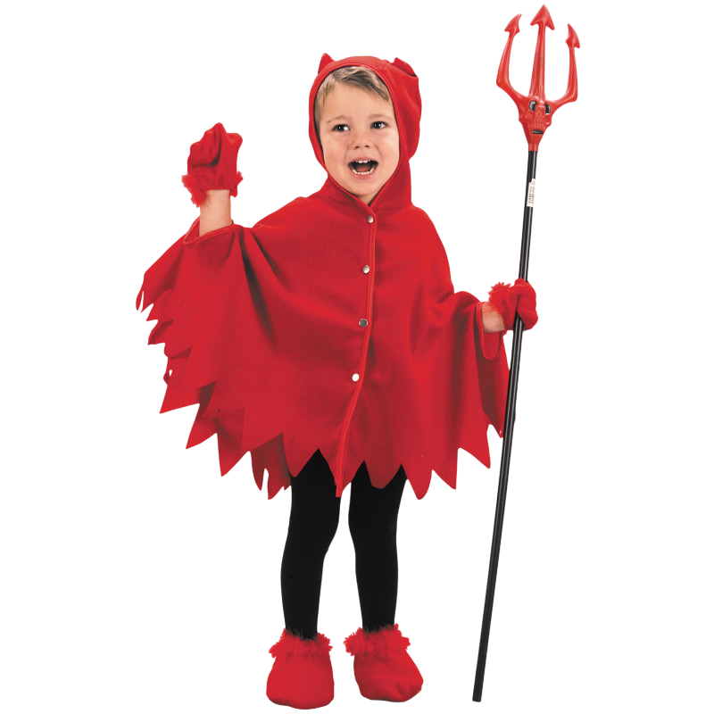Kostüm „Kleiner Teufel“ für Kinder von 3–4 Jahren – Halloween