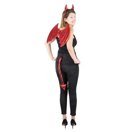 Teufel-Set – Halloween-Kostümzubehör