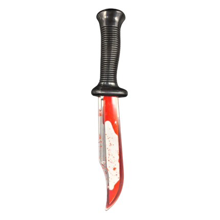 Blutiges Messer – Halloween-Kostümzubehör