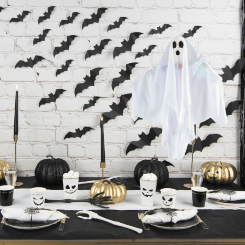 Leuchtendes Gespenst, 50 cm – Halloween-Dekoration