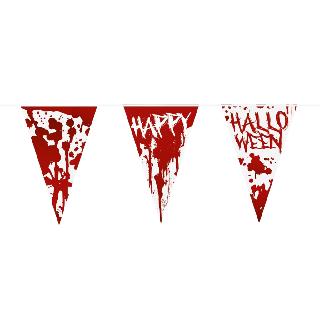 „Happy Halloween“-Girlande, 3 m – Halloween-Dekoration