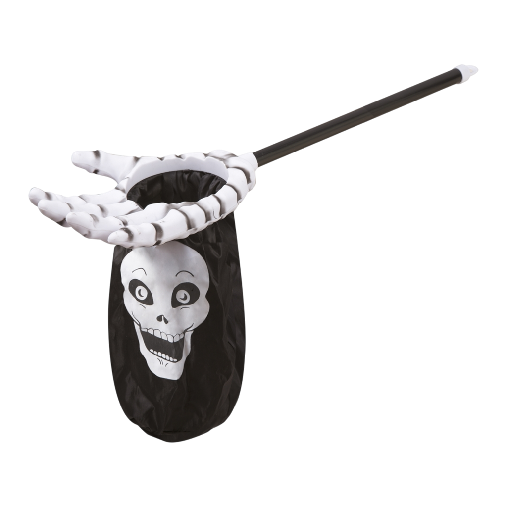 Bonbontüte „Skelett-Hand“, 59 cm – Halloween