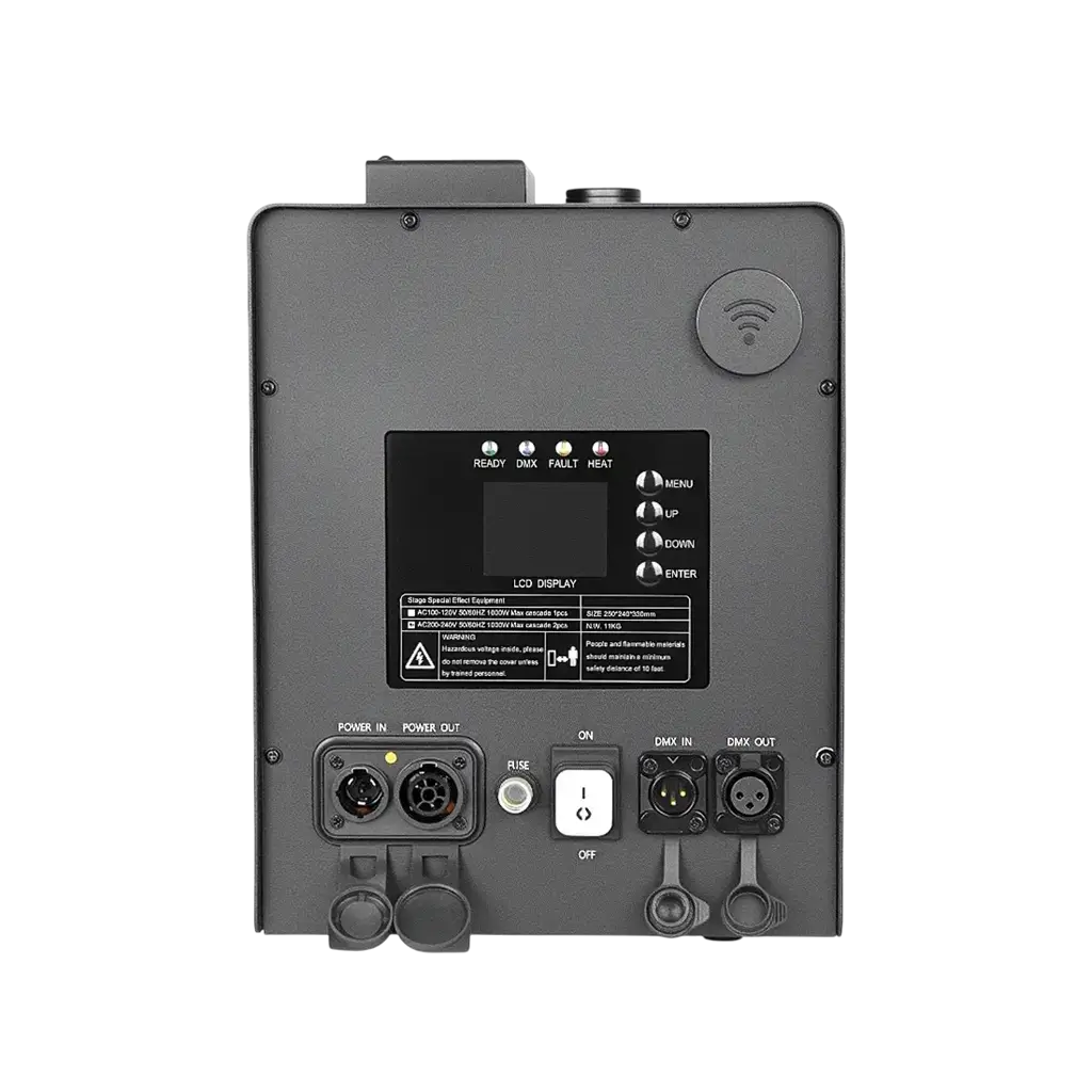 SPARK RAINPROOF® – Kaltfunkenerzeuger 1100 W, für den Außenbereich & Effektreichweite 3 bis 6 Meter